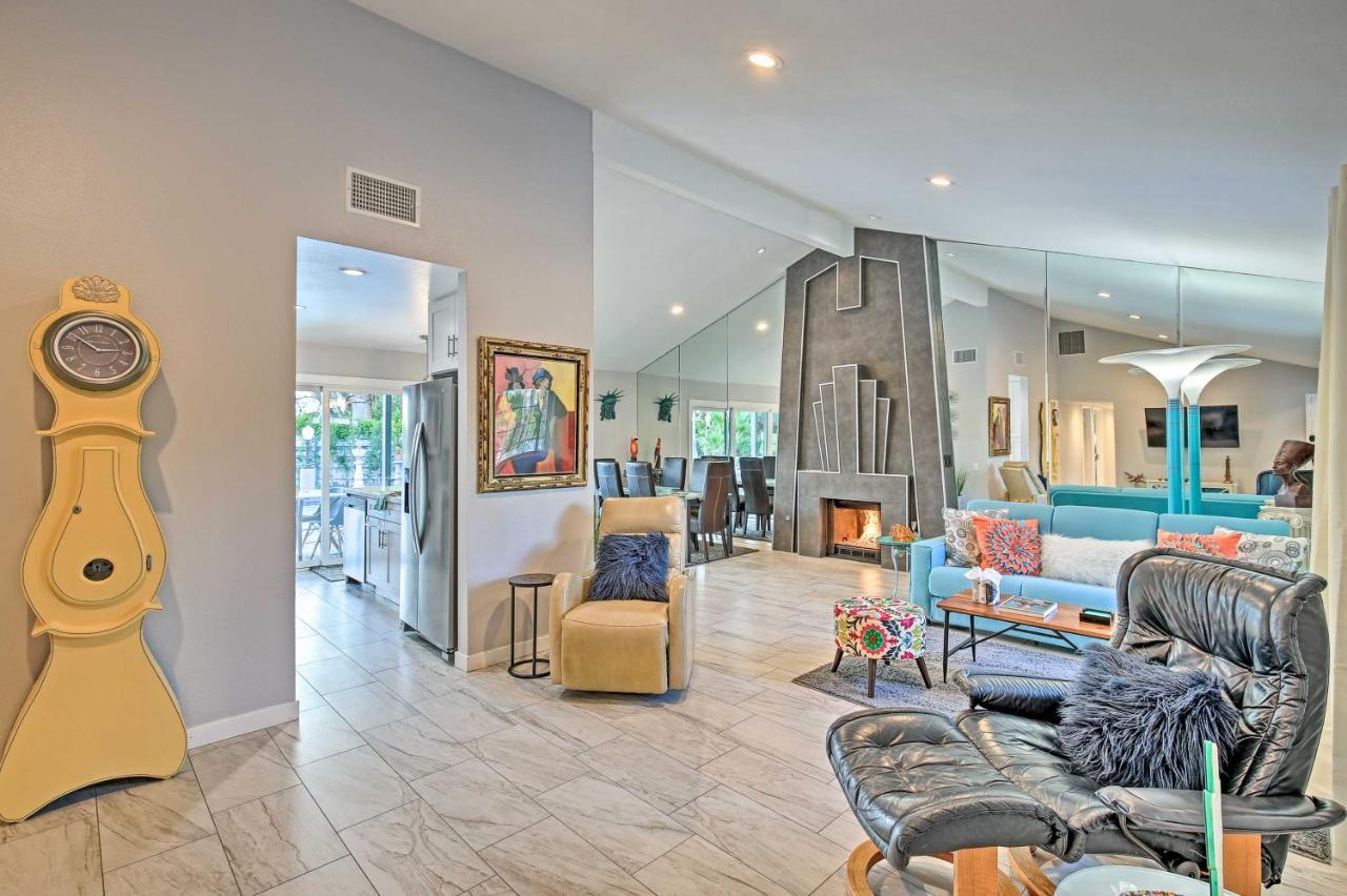 Pet-Friendly Palm Springs Escape With Heated Pool! Villa Eksteriør billede