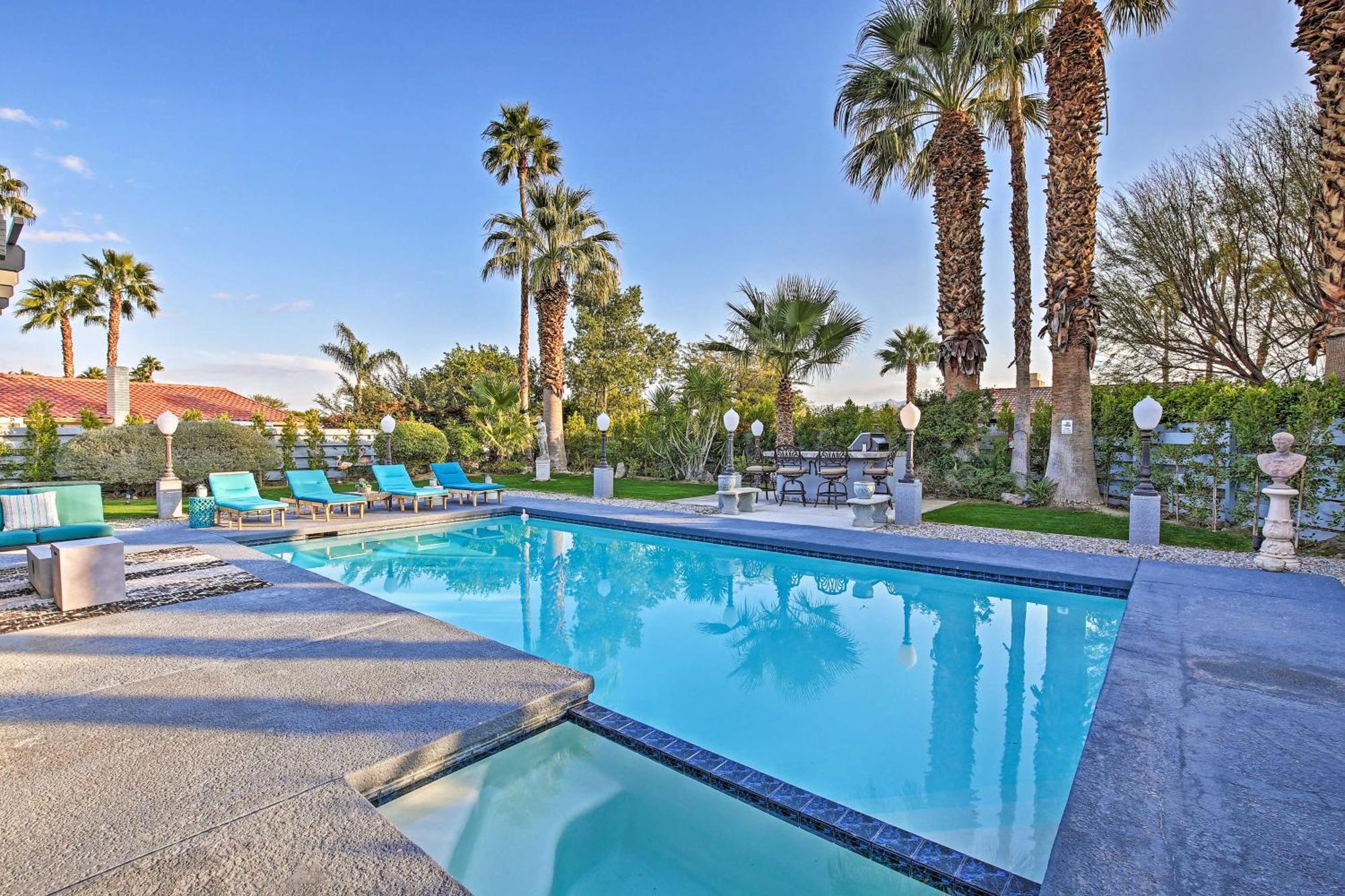 Pet-Friendly Palm Springs Escape With Heated Pool! Villa Eksteriør billede