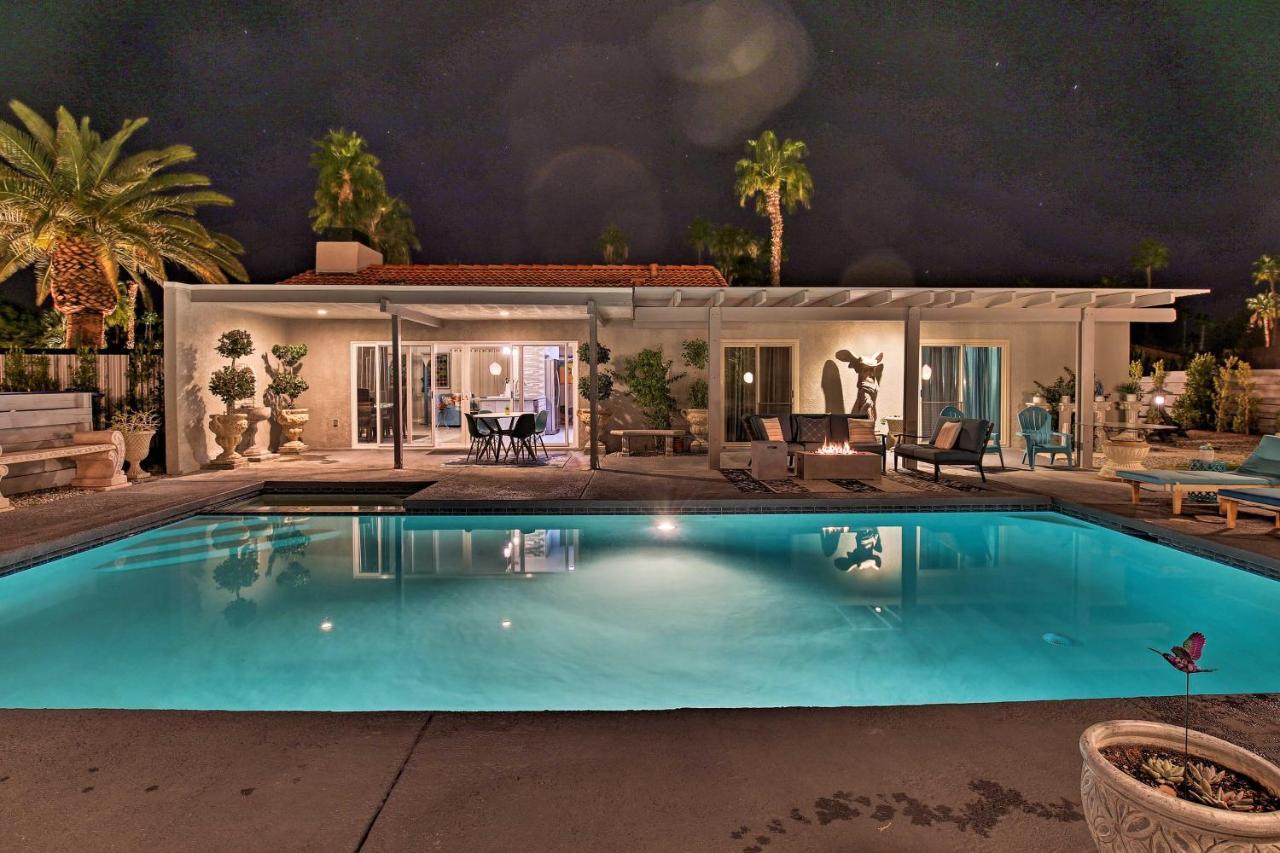 Pet-Friendly Palm Springs Escape With Heated Pool! Villa Eksteriør billede